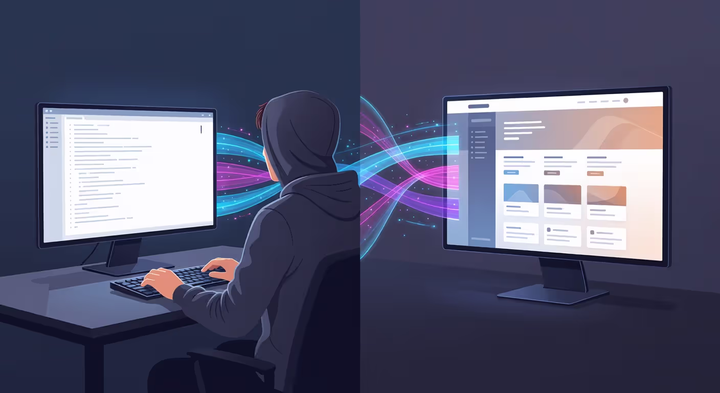 Visual representation of how a CMS transforms content input into published web pages