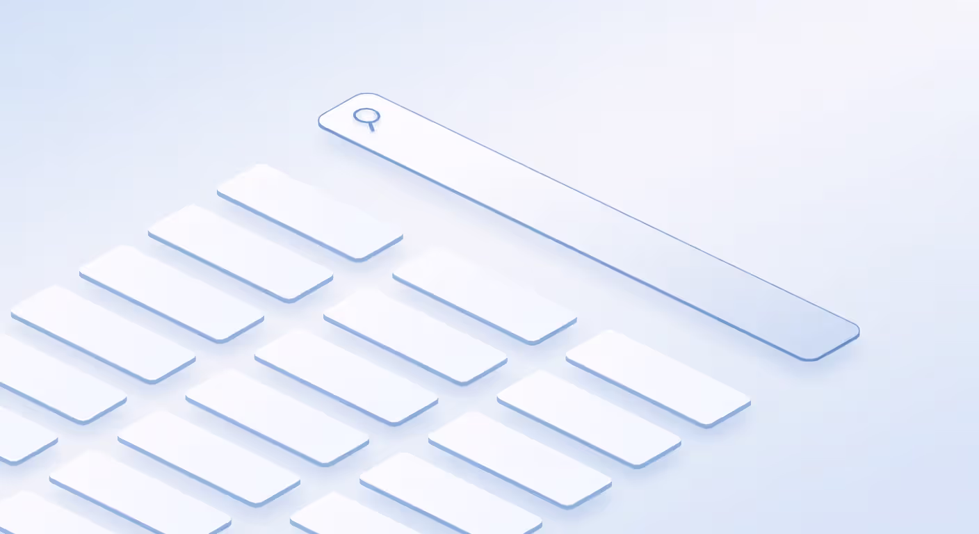 Knowledge base interface showing search and organized content categories