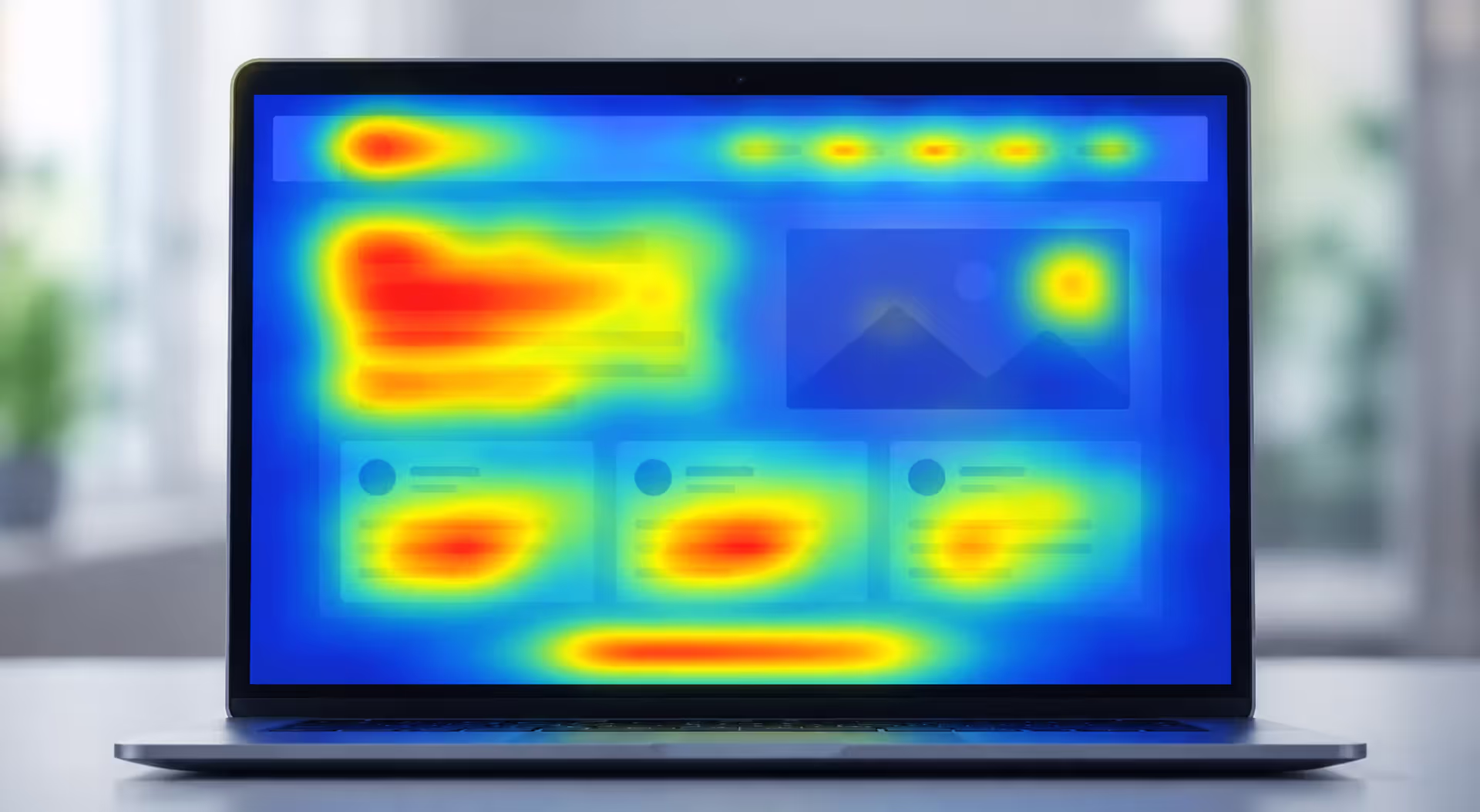 Understanding User Behavior Through Website Heatmaps