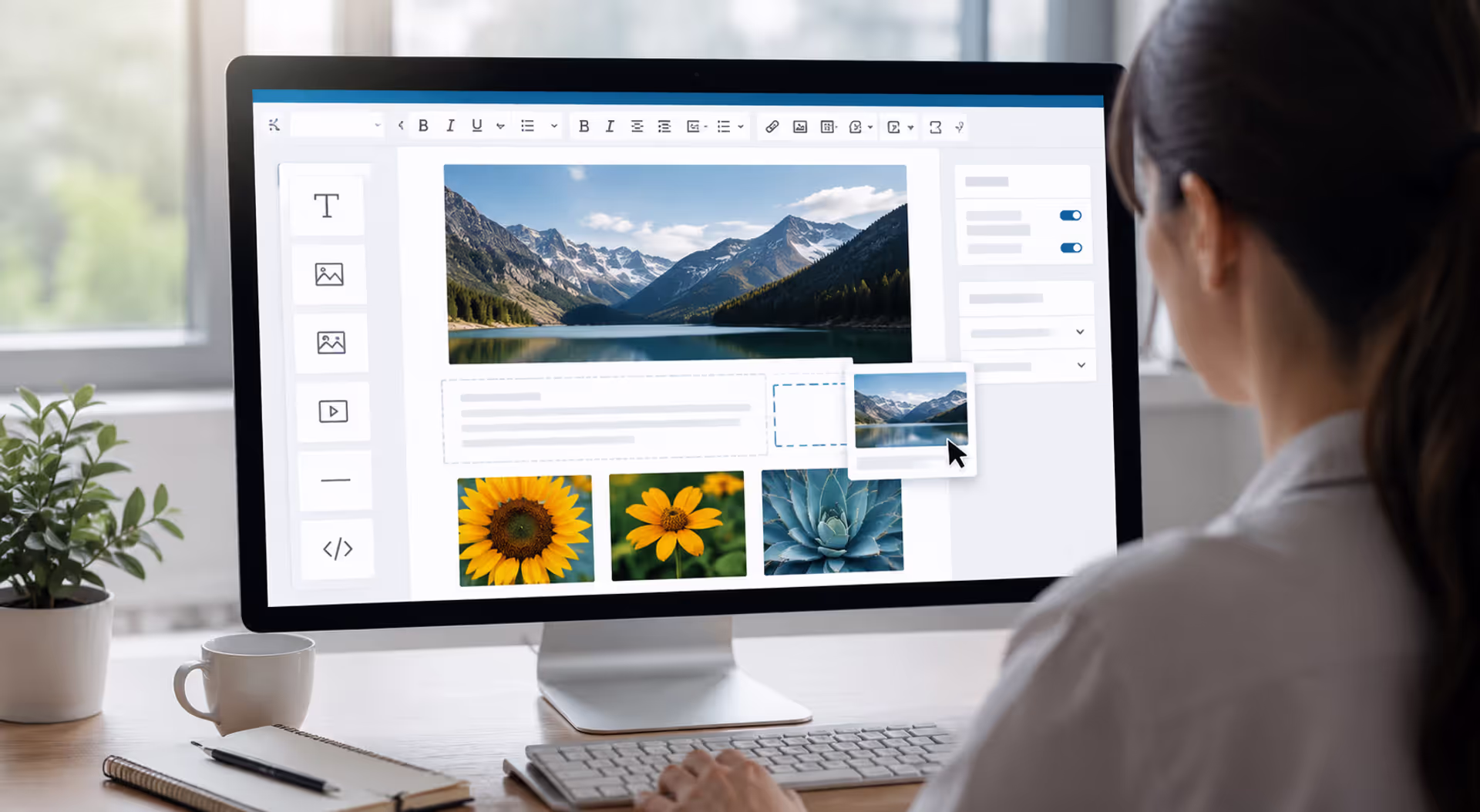 Visual Website Editing Without Coding Complexity