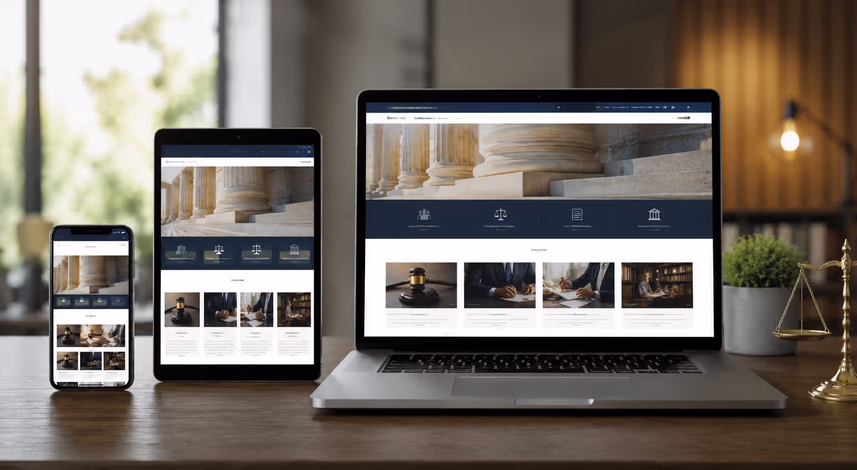 Consistent Law Firm Website Experience on Every Device