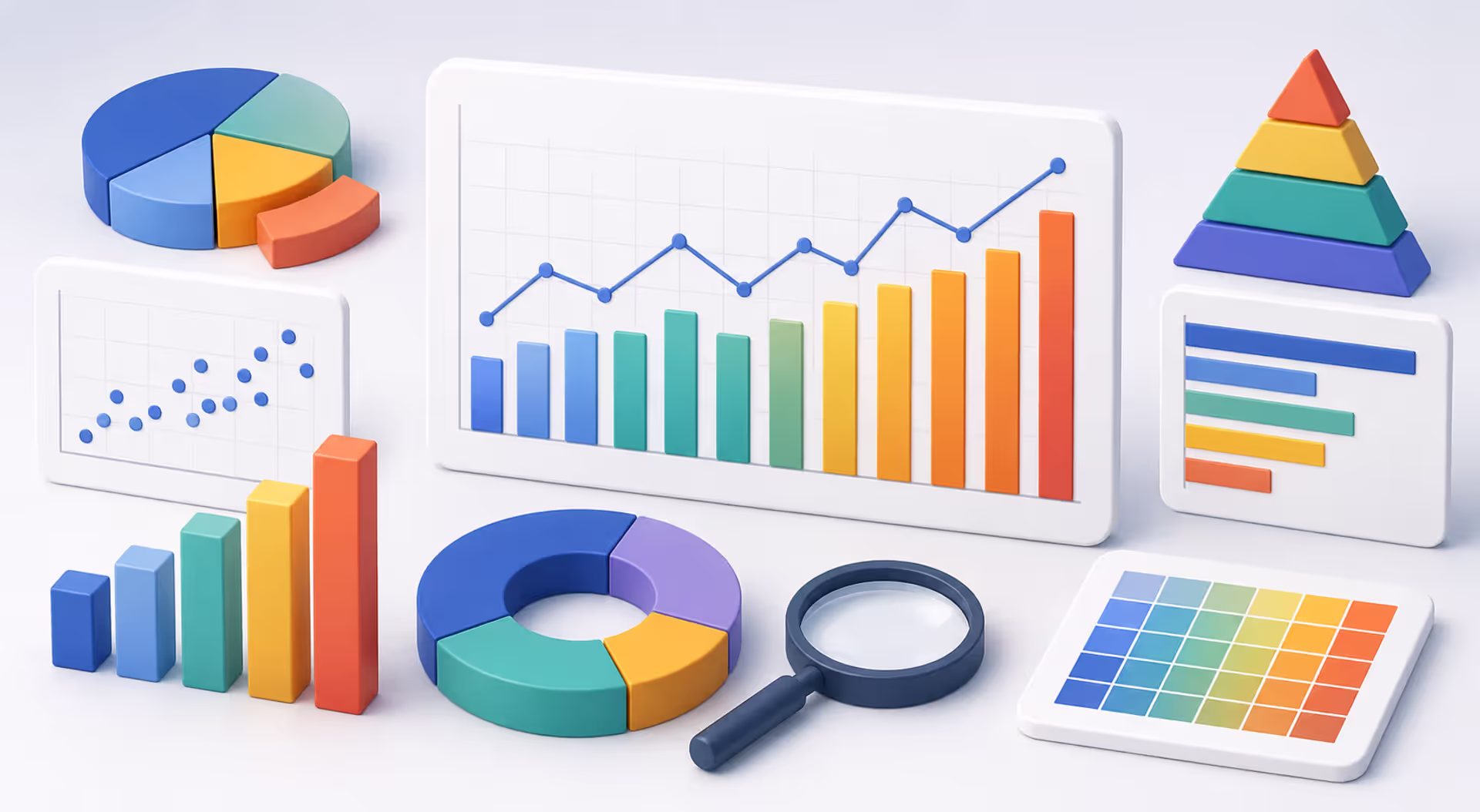 Turning complex data into clear visual insights with modern chart design.