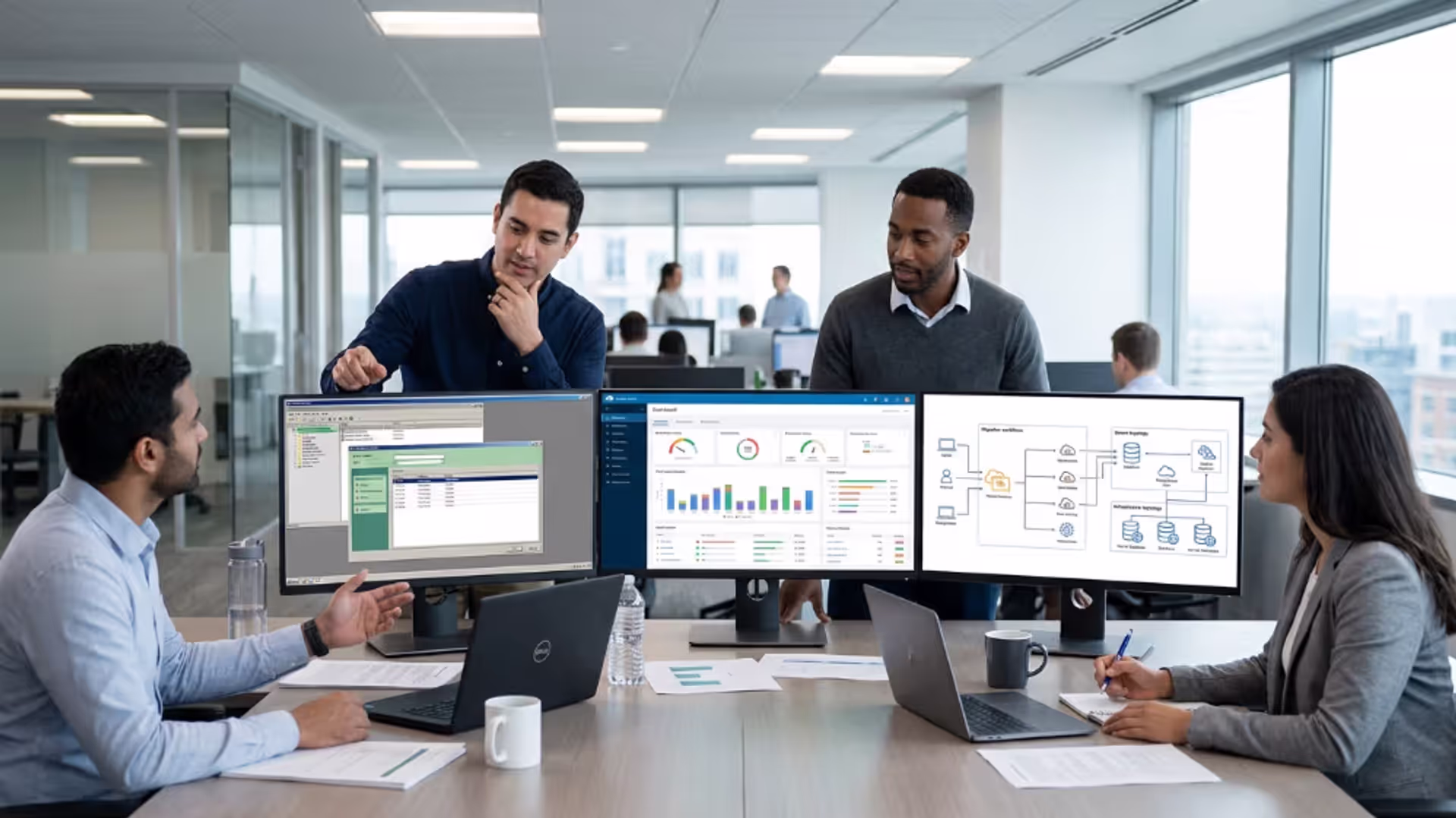 IT team planning application modernization and cloud migration